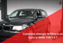 Comment changer le filtre à air dans une BMW 116i 1.6 ?