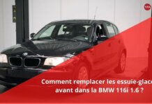 Comment changer les balais d’essuie-glace avant sur une BMW 116i 1.6 ?