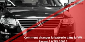 Comment remplacer la batterie de la VW Passat 2.0 TDI 2007 ?