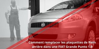 Remplacement des plaquettes de frein arrière dans la FIAT Grande Punto 1.9 MultiJet 120 2006