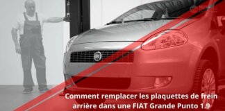 Changement des plaquettes de frein avant dans la FIAT Grande Punto 1.9 MultiJet 120 2006