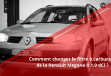 Comment changer le filtre à carburant de la Renault Megane II 1.9 dCi ?