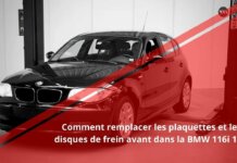 Comment remplacer les plaquettes et les disques de frein avant sur une BMW 116i 1.6 ?