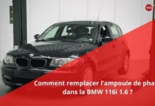 Comment remplacer une ampoule de phare sur une BMW 116i 1.6 ?