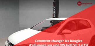 Comment changer les bougies d’allumage sur une VW Golf VII 1.4 TSI ?