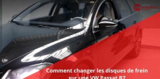 Comment remplacer les disques de frein sur une VW Passat B7 ?