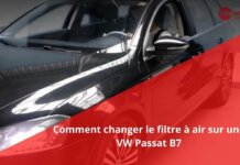 Comment remplacer le filtre à air sur une VW Passat B7 ?