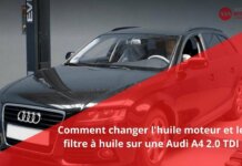 Comment changer l’huile moteur et le filtre à huile sur une Audi A4 2.0 TDI ?