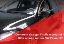 Comment changer l’huile moteur et le filtre à huile sur une VW Passat B7 ?